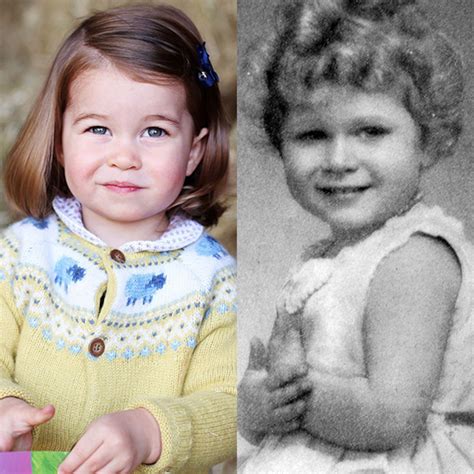 Does Princess Charlotte Look Like Queen Elizabeth II's Mini-Me? - E ...