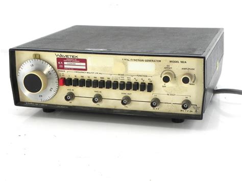 Wavetek 182A Function Generator, 4 MHz - Global Test Equipment