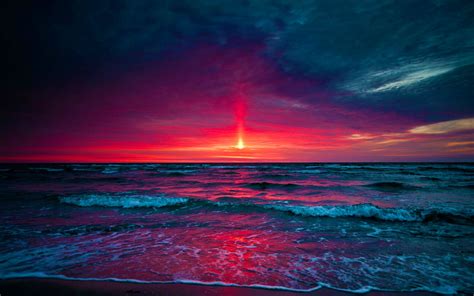 Ocean Purple Sunset Wallpapers - 4k, HD Ocean Purple Sunset Backgrounds on WallpaperBat