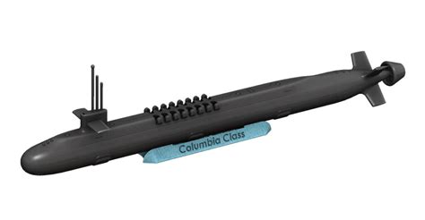 Columbia Class Submarine Model. – EnDTaS