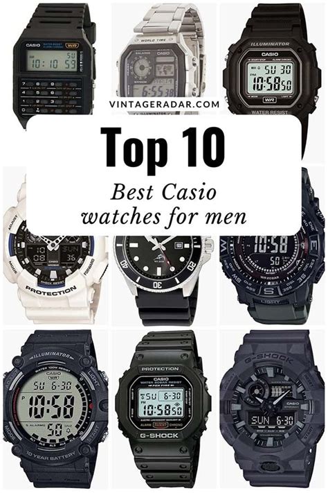 Top 10 Best Casio Watches for Men | Best Men's Casio Watches – Vintage ...