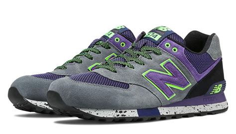 Venta > new balance 574 grey purple > en stock