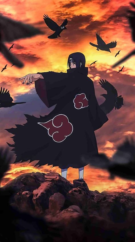 Akatsuki Wallpaper 4k Itachi Uchiha Akatsuki Wallpaper 4k Pc Images