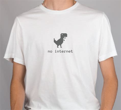 No Internet Dinosaur Dinosaurs Internet Error Dino Game - Etsy