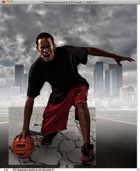 Photoshop Compositing Secrets: Create a Studio Sports Portrait