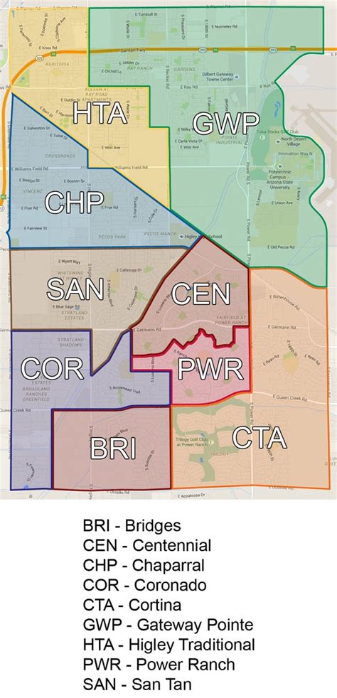 Higley Unified School District Boundaries Map - Phoenix AZ Real Estate and Homes for Sale