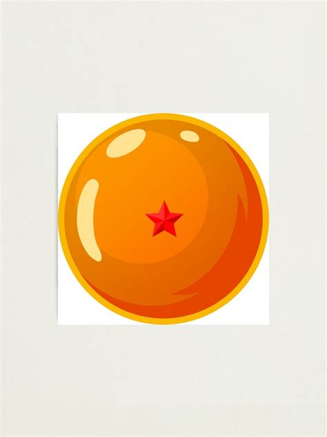 "DBZ - One Star Dragonball _010" Photographic Print for Sale by ...