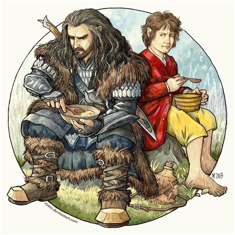 Dinner with Thorin by ~Rinter on deviantART Thorin Oakenshield, Bilbo ...