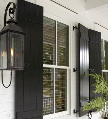 Farmhouse Shutters Black | Junanlus Traciones