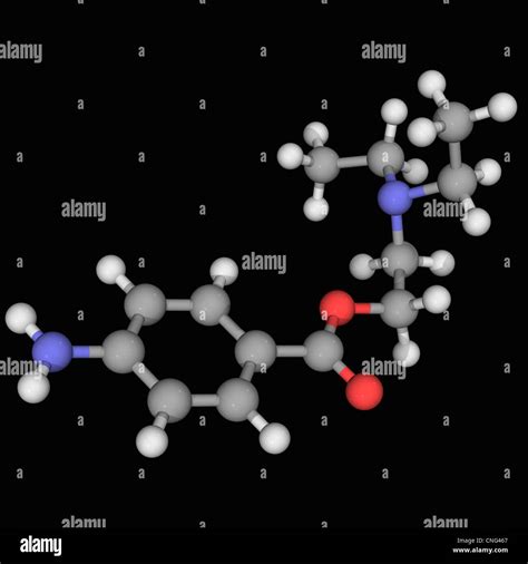 Procaine drug molecule Stock Photo - Alamy