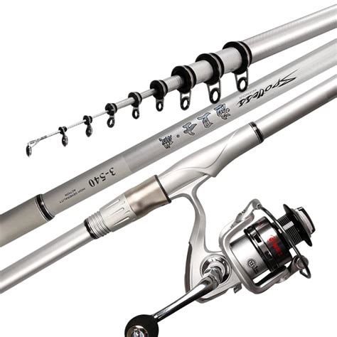 High Carbon Rock Fishing Rod Superhard Fishing Stick Super Light Hand Rod Sea Pole Telescopic ...