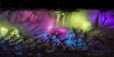 Niagara Falls Illumination | Clifton Hill Niagara Falls, Canada