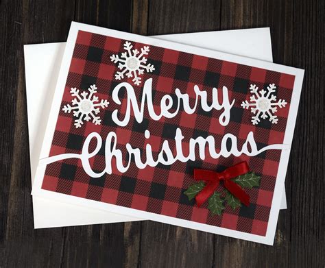 Christmas Card KIT | Diy christmas cards, Cricut christmas cards, Christmas cards handmade