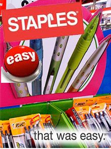 Staples catalog - for all the best office supplies