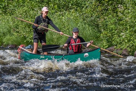 Canoe poling - Canoe the Wild