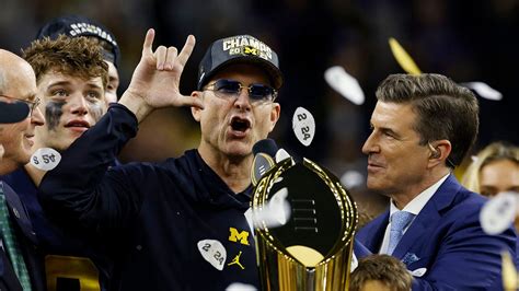 Michigan’s Jim Harbaugh plays coy amid NFL rumors: ‘I just want to ...