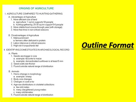 PPT - Outline Format PowerPoint Presentation, free download - ID:2747293