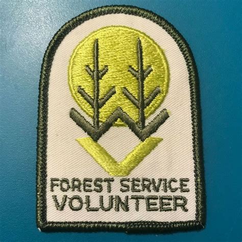 Forest Service Volunteer National Park Service Wildlife Forestry Fish Game Patch | Forest ...