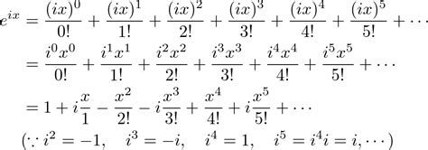 MacLaurin Series of exponential function