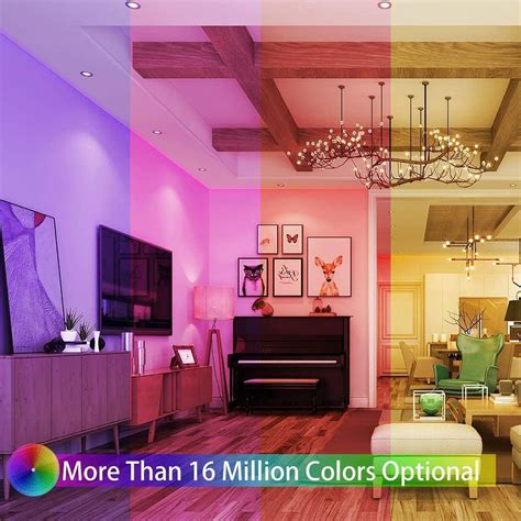 65ft LED Strip Lights Remote Control Bedroom Waterproof for Indoor Outdoor Use1 | eBay