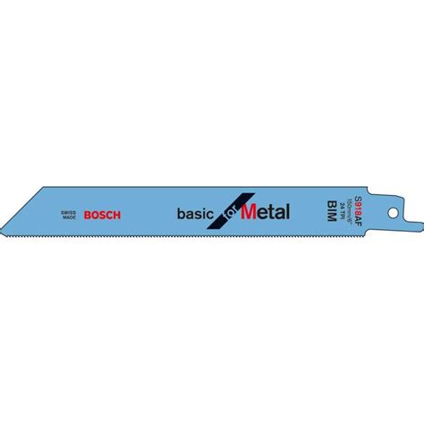 Bosch 5 Pack Reciprocating Saw Blades | S918A | 2608651780