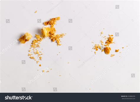 Scattered Crumbs Isolated On White Background Stock Photo 659886295 | Shutterstock