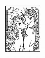 Unicorn Coloring Pages – Printable FREE sketch template