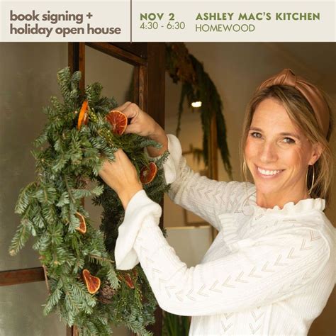 Ashley Mac's Kitchen Book Signings & Events