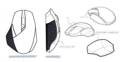 Gaming Mouse Sketch :: Behance