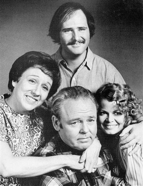 All in the Family Cast, Carroll O'connor Archie Bunker ,jean Stapleton , Rob Reiner ,sally ...