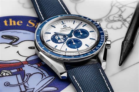 Astronaut Snoopy orbits the moon on new Omega Speedmaster watch | Space