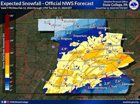 Winter Weather Advisory For Northern Maryland And Southern PA: Storm Alerts For Snow Tuesday ...