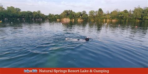 Natural Springs Resort | Lake Swimming, Fishing & Camping Near Indy