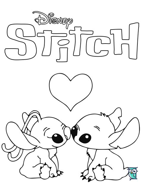 free romance stitch and angel coloring pages Angel Coloring Pages, Printable Coloring Pages ...