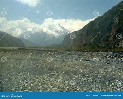 Beautiful Scenery of Gandaki River Nepal Stock Photo - Image of beach, globe: 157734490