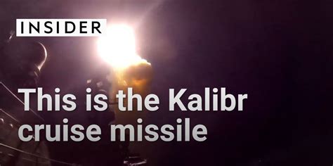 Russia Kalibr missile - Business Insider