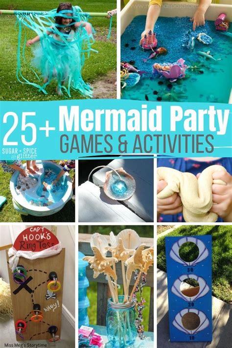 Little Mermaid Birthday Party Games - Birthday Messages