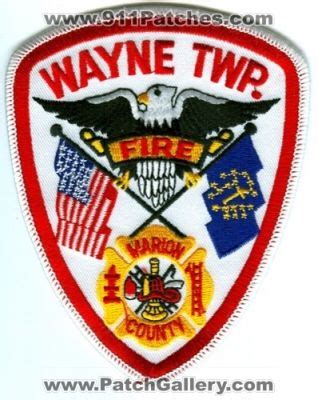 Indiana - Wayne Township Fire Department Marion County Patch (Indiana ...