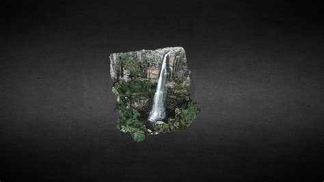 Waterfall Afrika - Download Free 3D model by fienchenlumpi [fb43316] - Sketchfab