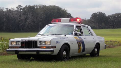 1986 Dodge Diplomat State Trooper Car | J25 | Kissimmee 2017