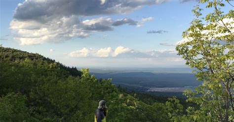 Hike to the Old Catskill Mountain House Site, Haines Falls, New York