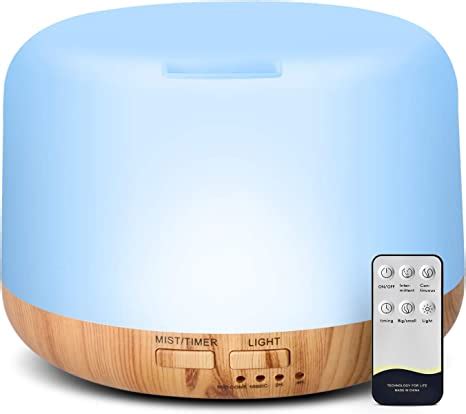 Amazon.com : Homeweeks 300ml Essential Oil Diffuser, Quiet Aromatherapy ...