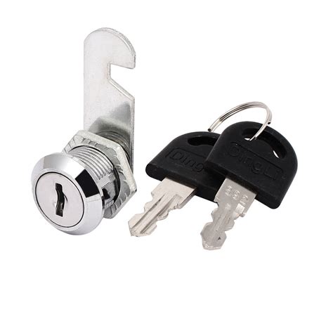 Cabinet Cupboard Drawer Security Locking Tubular Cam Lock Silver Tone w Keys - Walmart.com