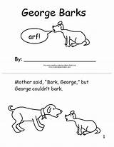 Bark George Coloring Page Sketch sketch template