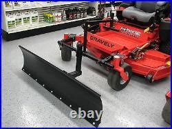 Zero Turn Mower Snow Plow 5 ft wide Snow Blade « Zero Turn Mower