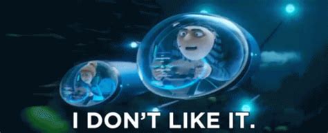 I Don't Like It GIF - DespicableMe3 DespicableMe3GIFs Gru - Discover & Share GIFs | Gru, Gif ...