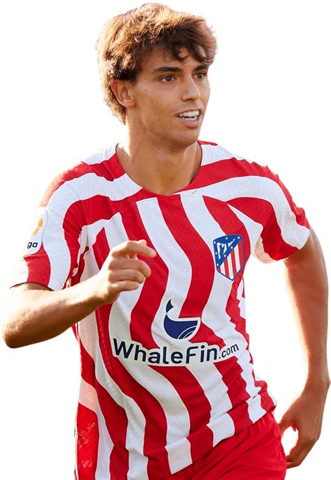 João Félix Atlético Madrid football render - FootyRenders