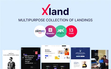 Elementor Landing Page Templates Collection in One Package