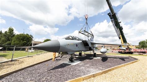 RAF Marham gets new Tornado gate guardian - Naval. Military, Marine ...