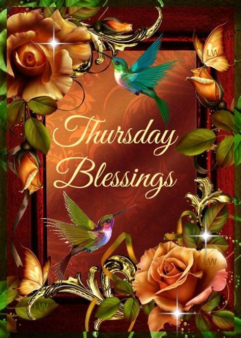 Beautiful Hummingbirds And Roses - Thursday Blessings Pictures, Photos, and Images for Facebook ...